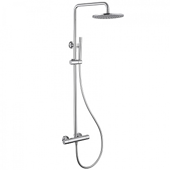 Душевая система Abber Wasser Kreis AF8160L, термостатическая, цвет хром 