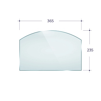Стекло Везувий 222 (0,365*0,235) Арка 