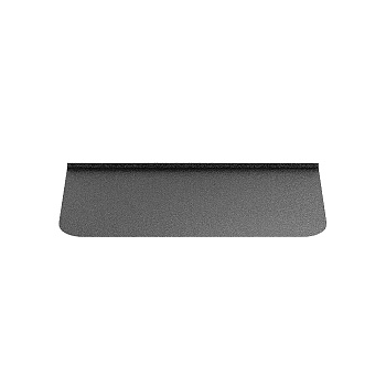 Лист предтопочный BLACK 800х400х0,5мм (R75) 