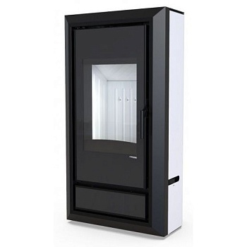 Печь камин DEFRO HOME IGNIS 9кВт белая сталь 
