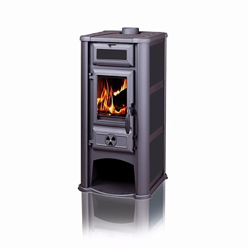 Печь Tim Sistem Lederata черная 