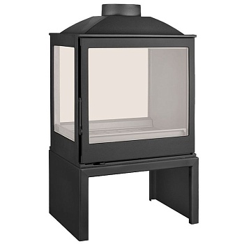 Печь LCI 5 GDFs Stove, двусторонняя, стекло слева (Liseo Castiron) 