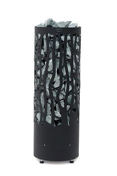 Электрическая каменка BORN® RAIN BLACK (ДОЖДЬ ЧЕРНЫЙ) R90E 9 кВТ, для сауны и бани с выносным управлением 