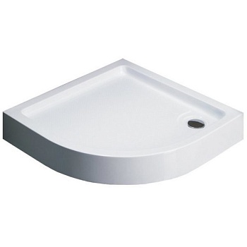 Душевой поддон Black&White Stellar Wind Easy Plumb QC-10H, 100 х 100 х 13,5 см, акриловый 