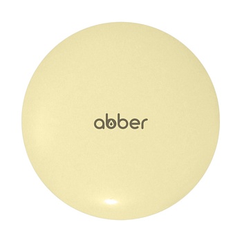 Накладка на слив для раковины ABBER AC0014MY желтая матовая, керамика 