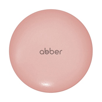 Накладка на слив для раковины ABBER AC0014MP розовая матовая, керамика 