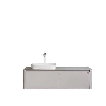 Тумба с раковиной Black & White U915.1400L 