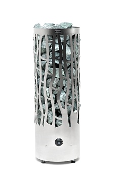 Электрическая каменка BORN® RAIN + (ДОЖДЬ +) R90 9 кВТ со встроенным управлением, для сауны и бани (матовый корпус) 