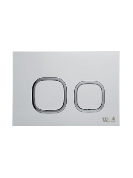 WeltWasser WW AMBERG RD-WT Кнопка для инсталляции белая 