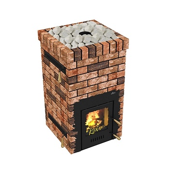 Дровяная печь для бани Grill’D Retro 500 Short Max Pro 