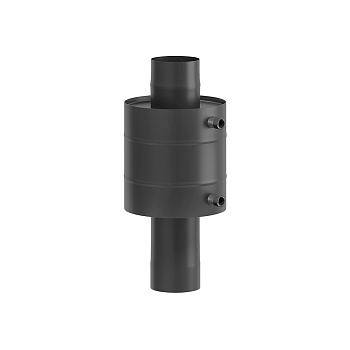 Теплообменник BLACK  6л на трубе Ø115 (AISI 439) (МП) 