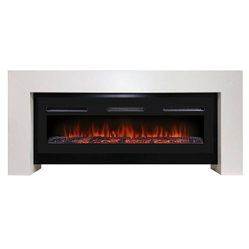 Портал Firelight Suprema Long белый, черный 