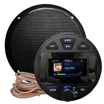 Комплект влагостойкой акустики Steam Water Aqua Music DB003 VISATON черный 