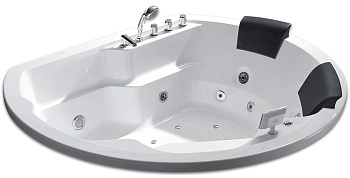 Ванна гидромассажная акриловая Gemy G9053 K, 185 х 162 см 