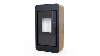 Печь DEFRO HOME PICO, 6,6кВт, золотая сталь 