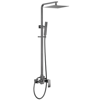 Душевая система Abber Wasserfall AF8616NGL, PVD покрытие, никель 