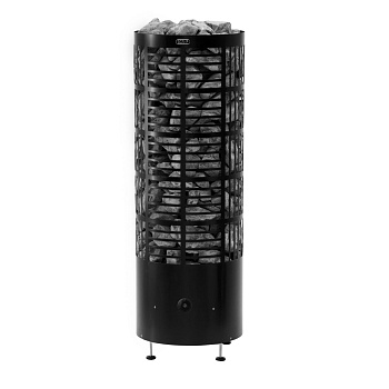 Электрическая каменка BORN® LINE BLACK + (ЛИНИЯ ЧЕРНЫЙ +)O90 9 кВт, для сауны и бани со встроенным управлением 