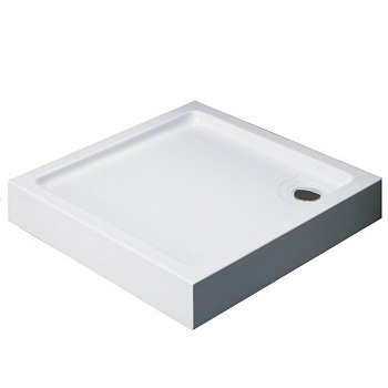 Душевой поддон Black&White Stellar Wind Easy Plumb SQ-10H, 100 х 100 х 13,5 см, акриловый 