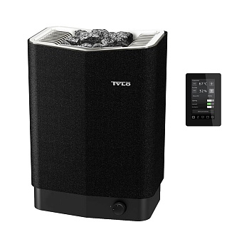 Печь для сауны Tylo Sense Elite 8 (Пульт Elite в комплекте, 8 кВт, 6-12 м³, 20 кг камней, черный цвет) 
