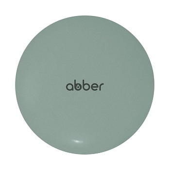 Накладка на слив для раковины ABBER AC0014MCG светло-зеленая матовая, керамика 