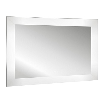 Зеркало Abber See AG6107SL-1.0, 100 см, с подсветкой, сенсорный выключатель, цвет белый 