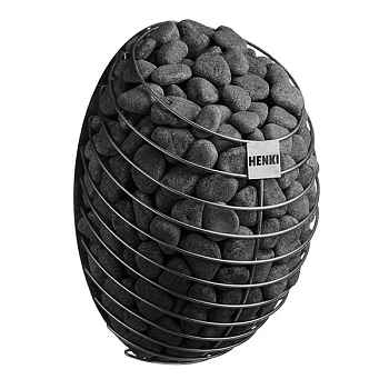 Электрическая печь Henki Nest 8 кВт, черная 