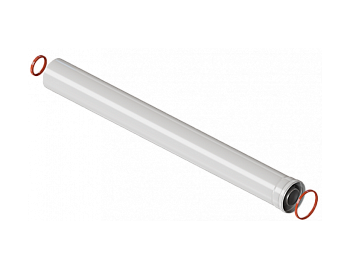 Элемент удлинительный коаксиальный Royal Thermo диам. 60/100L, 1000 мм 