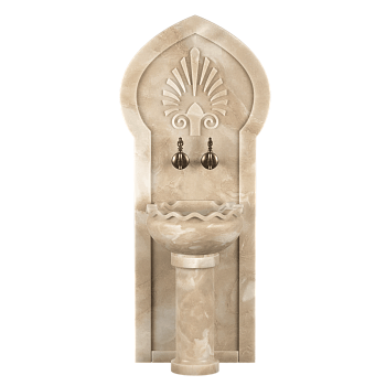 Арка мраморная для хамама АМ168 