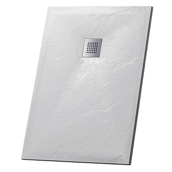 Душевой поддон Grossman Strong GR-S180120Q (80х120х2,5) из искусственного камня,прямоугольный,белый,1 место 