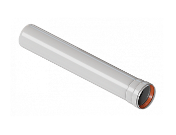 Элемент удлинительный Royal Thermo диам. 80, 500 мм 