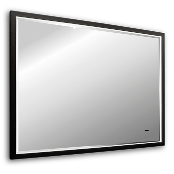 Зеркало Abber See AG6110SCL-0.8, 80 см, с подсветкой, датчик движения, цвет черный 