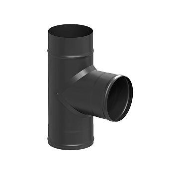 Тройник BLACK (AISI 430/0,8мм) 90* 