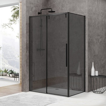 Душевой уголок Black & White S898-800 Black 