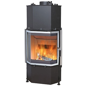 Каминная топка 600/57 K WW ECOPLUS, хром (Hark) 