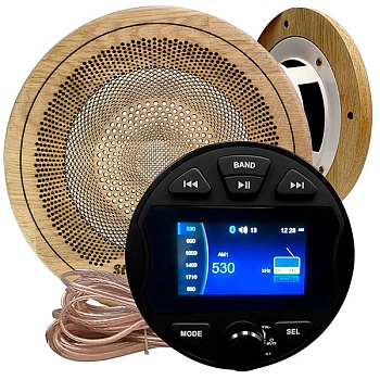Комплект влагостойкой акустики Steam Water Aqua Music DB004 Sauna 2 