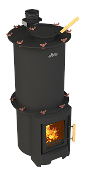 Дровяная печь для бани Grill’D Denisov Short 