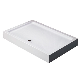 Душевой поддон Black&White Stellar Wind Easy Plumb RS-0810H, 80 х 100 х 13,5 см, акриловый 