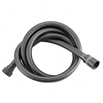 Душевой шланг Abber 150 см, ПВХ, цвет никель, AF0021NG 