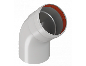 Колено Royal Thermo диам. 80 MF 45гр 