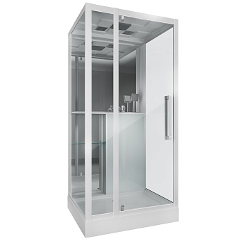Душевая кабина Grossman 90 x 90 см, квадратная, белый, GR161 