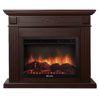 Портал Firelight Bianco 25 шпон темный дуб 