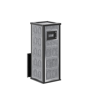 Дровяная печь для бани Klover RT 20-RV ( Талькомагнезит, Design 06 ) 