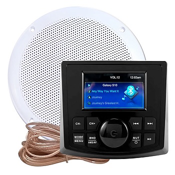 Комплект влагостойкой акустики Steam Water Aqua Music DB001 VISATON белый 