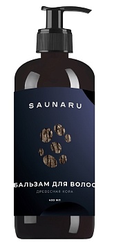 SAUNARU Бальзам для волос Древесная кора, 400 мл, артикул HB400-WB 