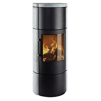 Печь HWAM 3660c песчаник, цвет Розовое дерево 