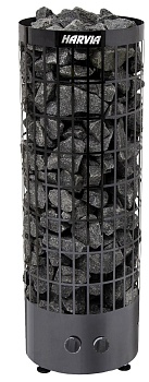 HARVIA Электрическая печь Cilindro HPC900400M PC90 со встроенным пультом черная 