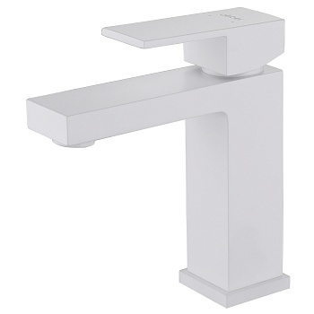 Смеситель Abber Daheim AF8210W, для раковины, белый матовый 