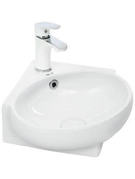 WW AISBACH 5010 Раковина подвесная 390х365х130 