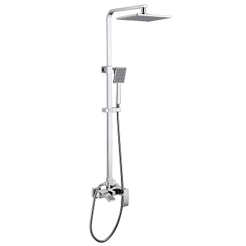 Душевая система Abber Wasserfall AF8616L, хром 