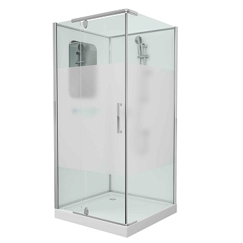 Душевая кабина Grossman 90 x 90 см, квадратная, хром, левая/правая 